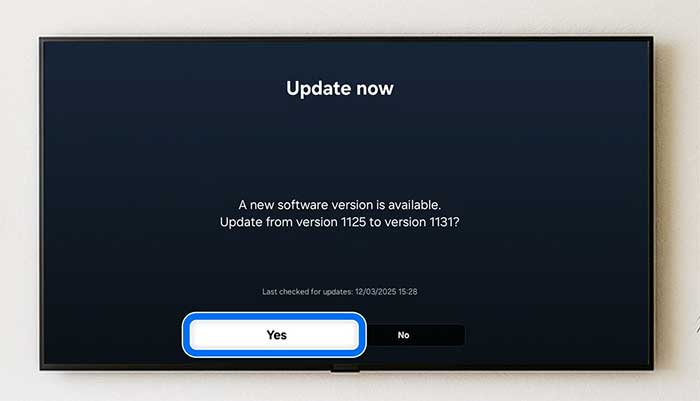 Samsung TV Software Update Guide (Menu and USB) 1 update the software on your Samsung TV over the internet